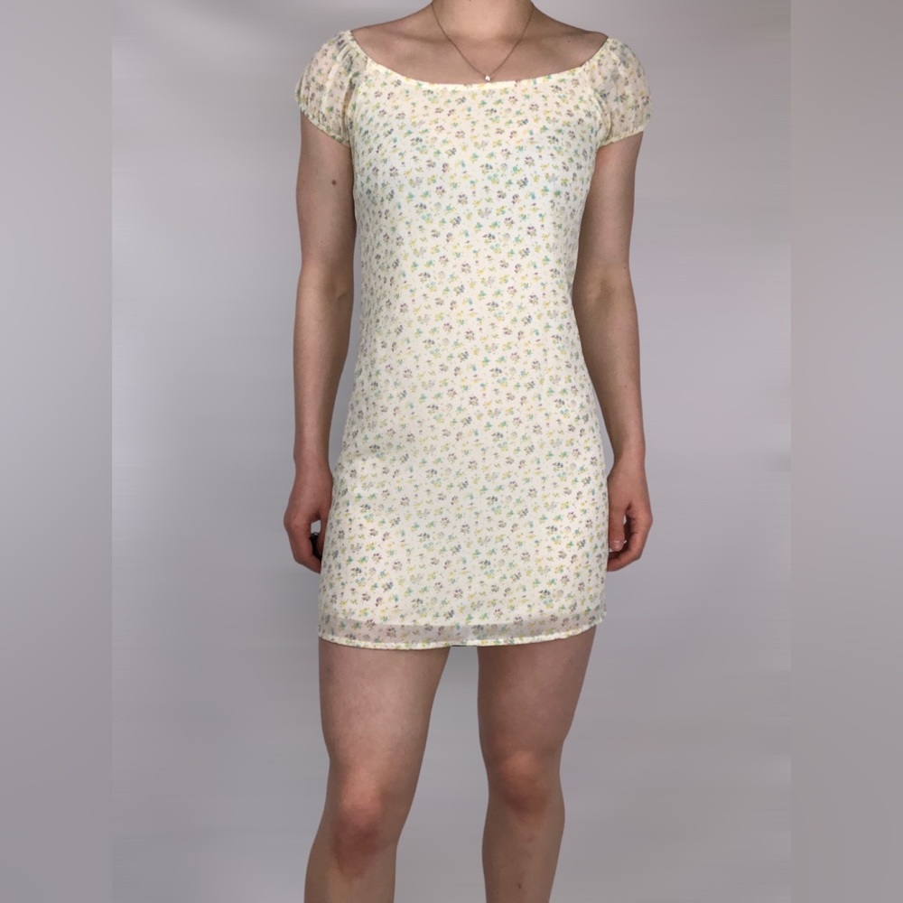 BOGO FREE NWT After Party by Nasty Gal Off The Shoulder Mini Floral Dress